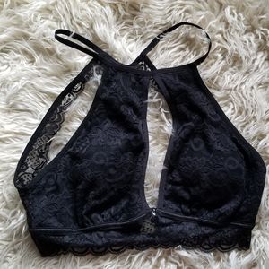 2 Black lace bralette
